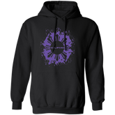 CoolPinoy Ube Splash Unisex Pullover Hoodie